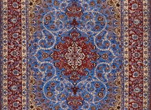 Isfahan Sky Blue Red